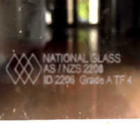 Safety Glass mark