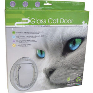 Pet-corp PC2-C clear cat door package